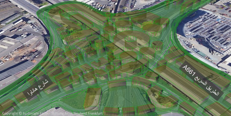 Google Earth - Stiftung Altes Neuland Frankfurt