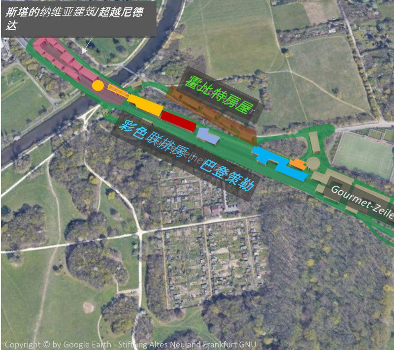 Google Earth - Stiftung Altes Neuland Frankfurt GNU