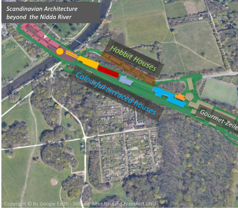 Google Earth - Stiftung Altes Neuland Frankfurt GNU