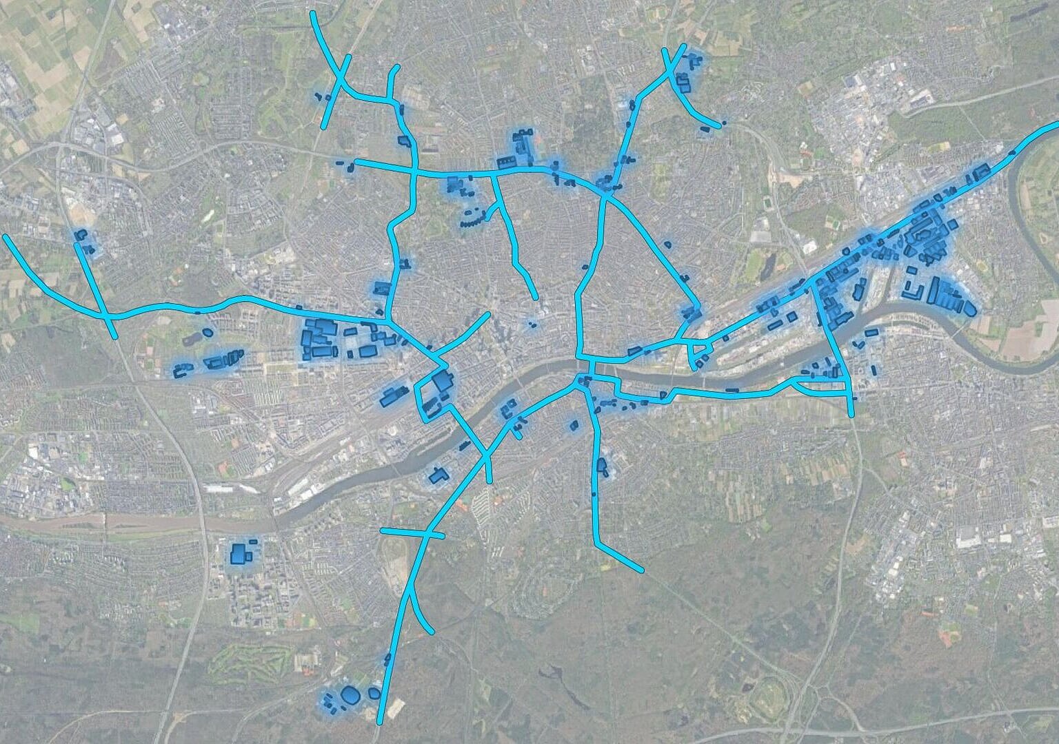 Google Earth / Stiftung Altes Neuland Frankfurt GNU